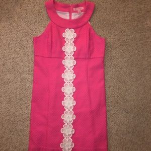 Lightly used, halter top dress, girls size 10